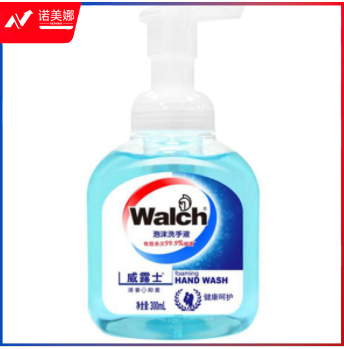 威露士（WALCH ) 泡沫洗手液（健康呵护） 300ml 10瓶/组 RX- 300ml-威露士