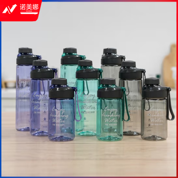 乐扣乐扣（LOCK&LOCK）HLC690 乐扣塑料户外大容量带茶隔运动水杯便携提绳商务带礼盒杯茶壶(650毫升) 颜色备注