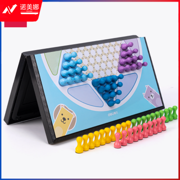 得力（deli）6755 磁石跳棋(橙色)