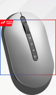 戴尔 (DELL) 戴记严选 无线鼠标 静音 蓝牙无线双模 笔记本台式电脑办公鼠标 MS4723D｜双蓝牙5.0｜银色 i2