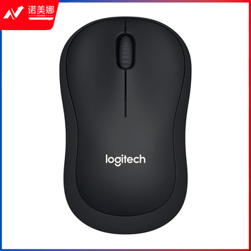 罗技(Logitech)B220企业版 鼠标 无线鼠标 办公鼠标 轻音鼠标 对称鼠标 黑色 带无线2.4G接收器