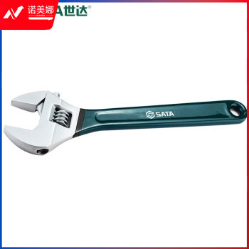 世达（SATA）47255 沾塑欧式活动扳手24