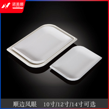 台顺密胺餐具7102-12 12寸顺边凤眼5个起售