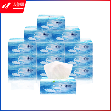 心相印盒抽  K120 120抽小天鹅盒装抽纸 6盒/提