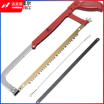 卡夫威尔 多用可调钢锯架 园林木工锯 钢丝锯手工锯 带锯条 CU2635A