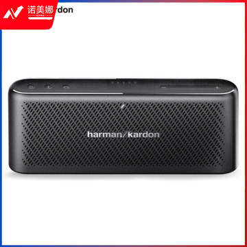哈曼卡顿 (Harman Kardon) TRAVELER 音乐旅行家 便携式蓝牙音箱 一体式迷你扬声器 免提通话 亮黑色