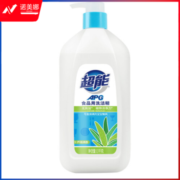 超能 APG食品用洗洁精 芦荟1.1kg瓶装