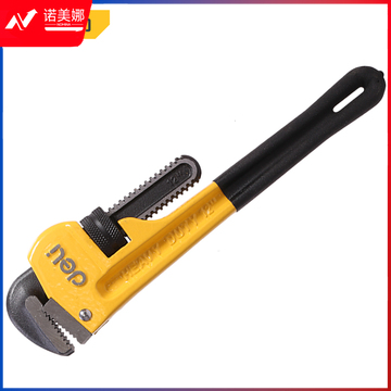 得力(deli) DL2512工具管钳家用管子钳自紧大号小管钳子多功能扳手水管重型速快 重型管子钳12英寸