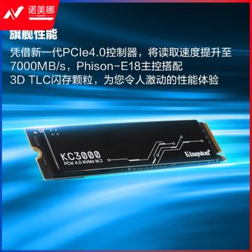 金士顿(Kingston) 512 SSD固态硬盘 M.2接口(NVMe协议