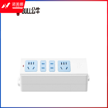 公牛（BULL） GN-101插座 四位无开关无线