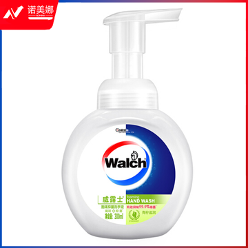威露士 walch 泡沫洗手液 青柠盈润 300ml/瓶 24瓶/箱