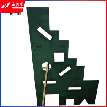 兵绘 反射击限制板 打靶训练器材 九孔板
