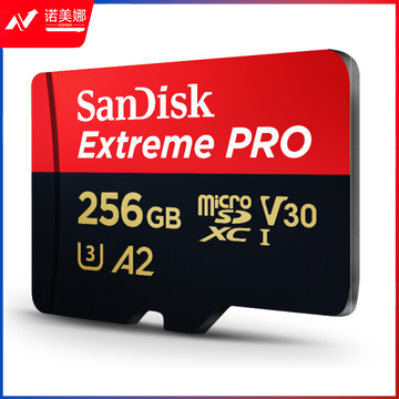 闪迪（SanDisk）256GB TF（MicroSD）存储卡 U3 C10 V30 A2 4K 至尊超极速移动版内存卡 SDSQXCZ-256G-ZN6MA 读速170MB/s SDSQXCZ-256G-ZN6MA