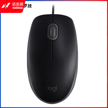 罗技（Logitech） M110有线鼠标 轻音鼠标 办公鼠标 台式机笔记本鼠标 M110