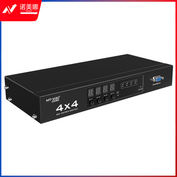 迈拓维矩SDI4x4 sdi矩阵切换器4进4出高清监控音频视频广播矩阵四进四出