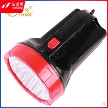 雅格 (YAGE) 充电式LED手电筒/手提灯/防汛抢险探照灯/25灯 强弱双档 YG-3507