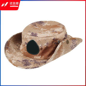 步孤岛 星空圆边帽 男夏季奔尼帽钓鱼帽遮阳防晒透气网渔夫帽子 星空荒漠奔尼帽(通用码 带魔术贴带徽)
