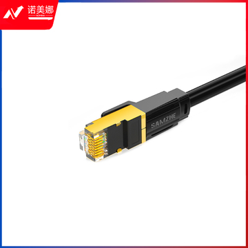 山泽(SAMZHE)八类网线 黑色3米 WX8030