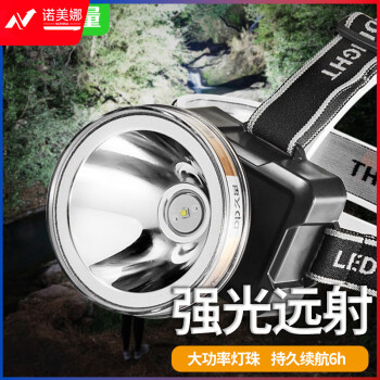 久量（DP）LED锂电池充电头灯 头戴式照明户外钓鱼灯强光远射矿灯DP-7231