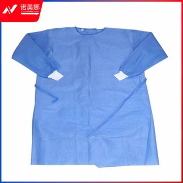 反穿式蓝色防护服均码