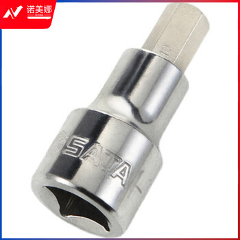 世达 （SATA）24304 12.5MM系列180MM长六角旋具套筒5MM