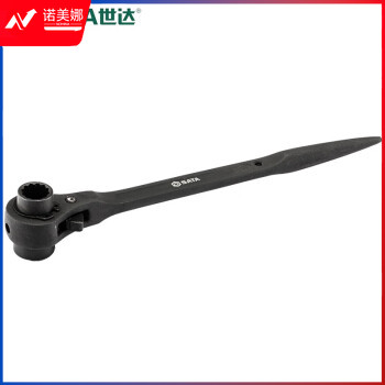 世达（SATA）47313 双口尖尾棘轮扳手19x22MM