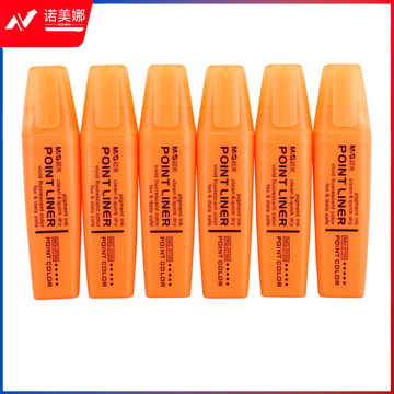 晨光 M＆G 荧光笔 MG-2150 5.0mm （橙色） 12支/盒
