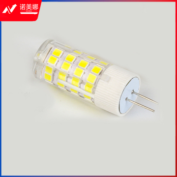 思博晶 G4 220V/2835/5W (白光） LED插泡 陶瓷85V-265V宽电压