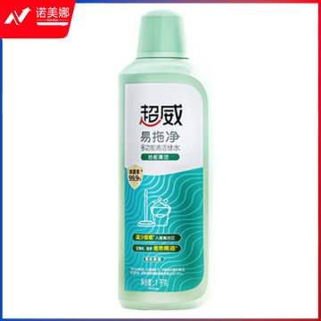 超威 地板清洁瓷砖去污大理石多功能清洁绿水1kg去味驱蟑易拖净地板水