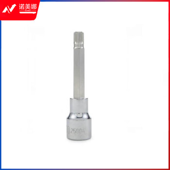世达（SATA）25806 12.5MM系列100MM长12角旋具套筒M14