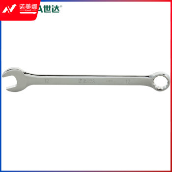世达（SATA）40207 全抛光两用扳手12MM