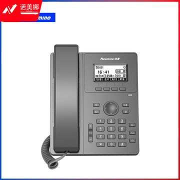 纽曼（Newmine）HL2008TSD-748(R) IP电话机 网络SIP话机 2个SIP账号 4.3英寸黑白液晶屏 支持6方会议