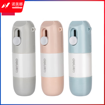 得力JQ122一体式热敏纸涂改液(透明)(10ml/瓶)