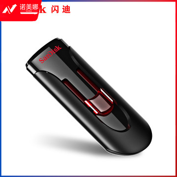 闪迪(SanDisk)16GB USB3.0 U盘 CZ600酷悠 黑色 USB3.0 SDCZ600-016G-Z35