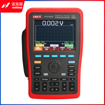 优利德（UNI-T）UTD1202C 手持式数字示波器 200MHz 双通道数字存储示波器工业万用表