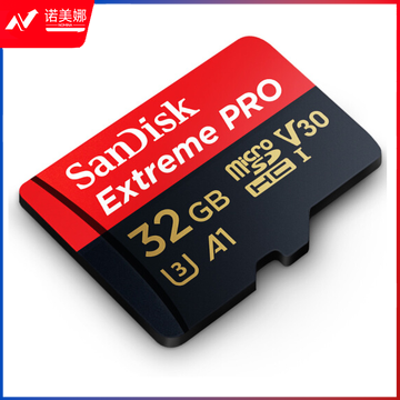 闪迪 32GB TF（MicroSD）存储卡 U3 C10 A1 V30 4K 至尊超极速移动版内存卡 读速100MB/s 