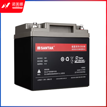 山特（SANTAK）C12-38 山特UPS电源电池免维护铅酸蓄电池 12V38AH