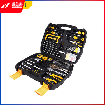 得力(deli) DL5967家用多功能五金工具箱手动工具套装155件