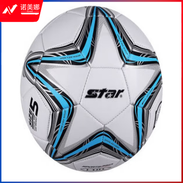 世达(star)SB8235-07足球5号 蓝色PVC 机缝青少年儿童足球