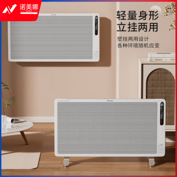 松下（Panasonic）DS-AT2158CW 欧式快热炉取暖器 石墨烯电暖器 智能遥控恒温定时防水落地/壁挂两用