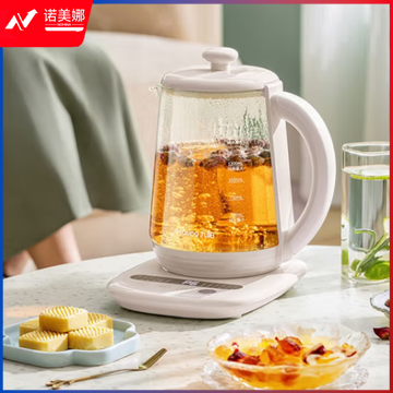 九阳(Joyoung)养生壶迷你玻璃花茶壶煮茶器 12大功能电水壶热水壶烧水壶 恒温水壶保温 K15D-WY6123