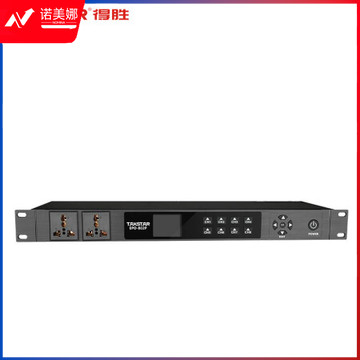 得胜（TAKSTAR）EPO-802P 智能电源时序器 8路控制使用方便 会议室舞台演出 KTV工程安装功能厅