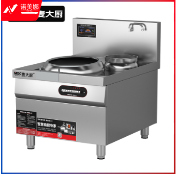 麦大厨 工程款 380V 15KW 400单头单尾小炒炉(配50炒锅)