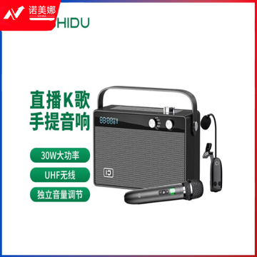 十度（ShiDu） 天籁T6 家庭ktv音响套装hifi发烧级k歌音响家用无线蓝牙音箱低音炮户外直播 深空灰 话筒+通用乐器麦