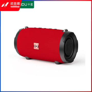 十度（ShiDu） P9音响户外防水便携式蓝牙音箱 防水低音炮 户外运动 支持串联 mini蓝牙版中国红（不含麦克风）