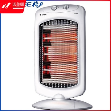 格力（GREE） 小太阳取暖器家用办公室远红外电暖器速热防烫摇头节能暗光电暖气取暖炉 NSD-12-