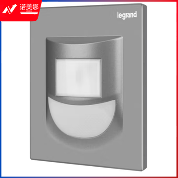 罗格朗(LEGRAND)开关插座面板 逸景系列深砂银灰色插座开关墙壁插座 壁脚指示灯K8/86LG-C3