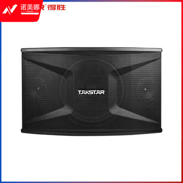 得胜（TAKSTAR）EKT-10L卡包音箱 家用卡拉OK会议室卡包音箱(对) 黑色