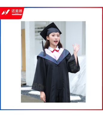 学位服/学士服/博士服 毕业照服【文科-粉】-塑料帽