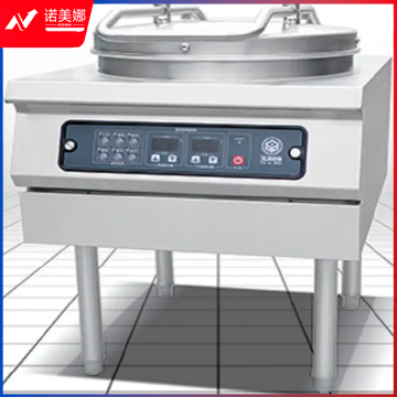 津御商厨 玉利株智能款柜式电饼铛 WH-MC60B（铁锅）